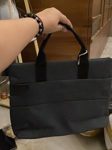 Sleek Black Laptop Bag