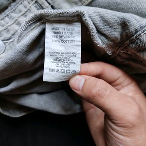 Grey Denim Jacket