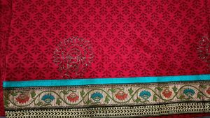 pretty Red saree ♥️🔥