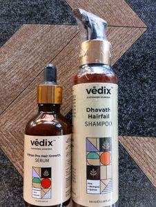 Vedix Dhavath Hairfall Shampoo And Cerum Comboo
