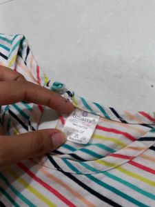 Colorful Striped Dress