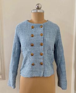 Chic Tweed Cropped Jacket