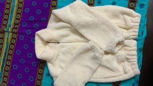 Cozy Cream Teddy Fleece Jacket