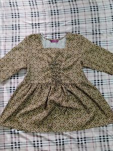 ‼️PRICE DROP ALERT‼️ Green Short Kurta