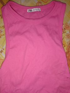 Price Dropped Zara Pink Tank Top