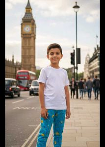 6-7 year Cute Animal Print Baby Pants