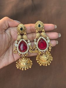 Designer Jhumka Earrings