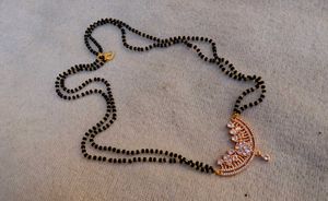 Ad Diamond 💎 Rose Gold Polish Mangalsutra