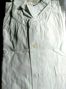 Classic Cream Button-Up Shirt
