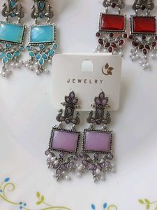 Stylish Ethnic Earrings Set