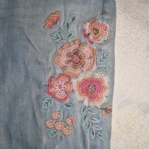 Embroidered Jeans (Rare)