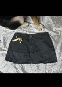 h&m macro mini skirt