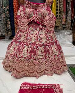 Exquisite Embroidered Lehenga Choli Set