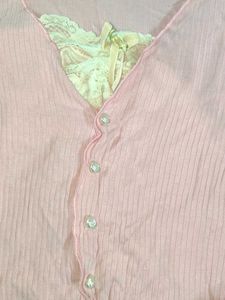 Pink NEWME top 🧁