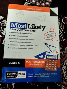 Books > Textbooks | CBSE Question Bank Latest 2026 Mathematics | Freeup