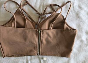Stylish Bikini Top - Tan