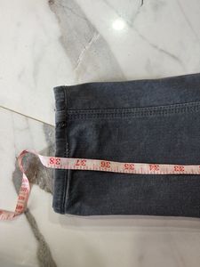 Stylish Dark Grey Denim Jeans