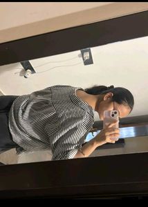Chic Striped Button-Up Shirt