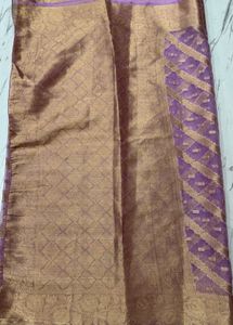 Elegant Lavender Saree
