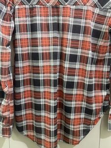 Women's Plaid Button-Up Shirt