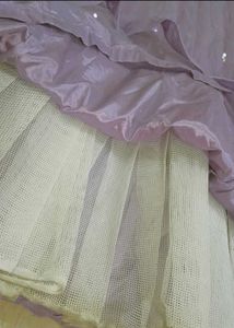 Elegant Lavender Princess Gown👑