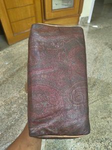 Vintage Etro Paisley Boston Bag