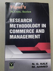 Research Methodology in Commerce and Management