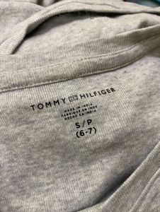 Tommy Hilfiger Ribbed Long Sleeve Crop Top