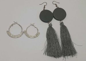 Assorted Earrings - Hoop & Tassel