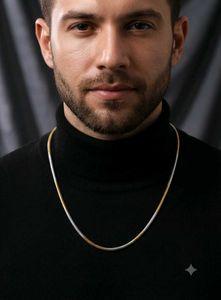 Two-Tone Chain Necklace