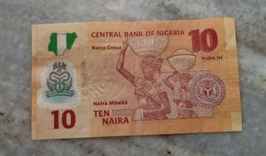 10 NAIRA, Nigeria Currency