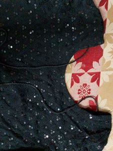 beautiful black kurta for Raksha Bandhan