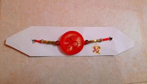Handmade Om Rakhi Bracelet