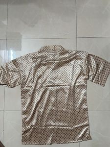 Louis Vuitton All Over LV Monogram Silk Shirt