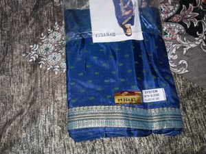 Elegant Blue Saree