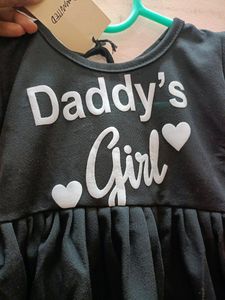 Black frock for Baby Girl(0-12month)