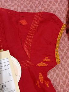 Branded Red kids cute frock