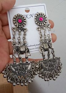 Elephant Dangle Earrings