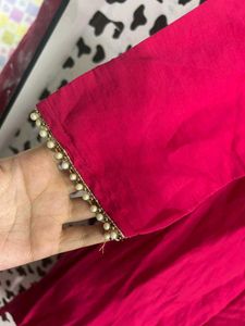 Elegant Pink Kurta Set with Dupatta