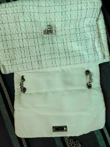 Chic Tweed Flap Bag
