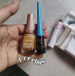 Bridal Eyelash &amp; Lipstick Combo With Freebies