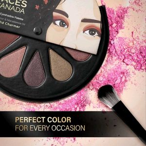 FACESCANADA 6 in 1 Eyeshadow Palette - Candid Char