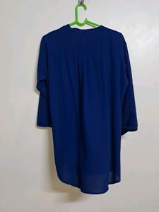 Royal Blue Colour Top