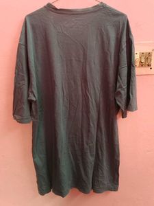DILLINGER Sea Green Oversized Tshirt