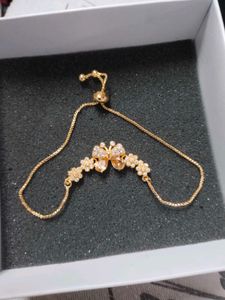 Sparkling Butterfly Bracelet