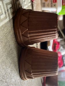 Set of 2 Terracotta Cups