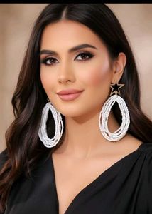 Statement Star &amp; Beaded Earrings
