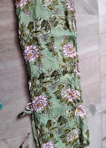 ☘️Beautiful Floral Print Anarkali Gown
