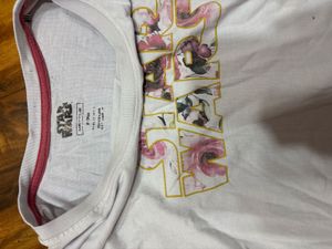 3 White "Match Day" T-Shirt