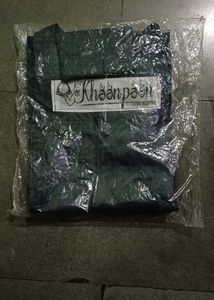 Denim Tote Bag with Logo